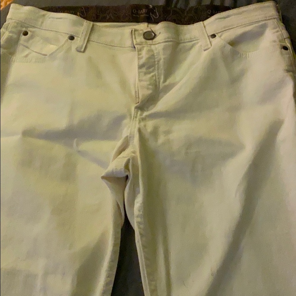 White jeans